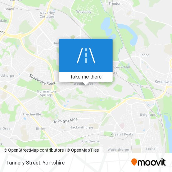 Tannery Street map