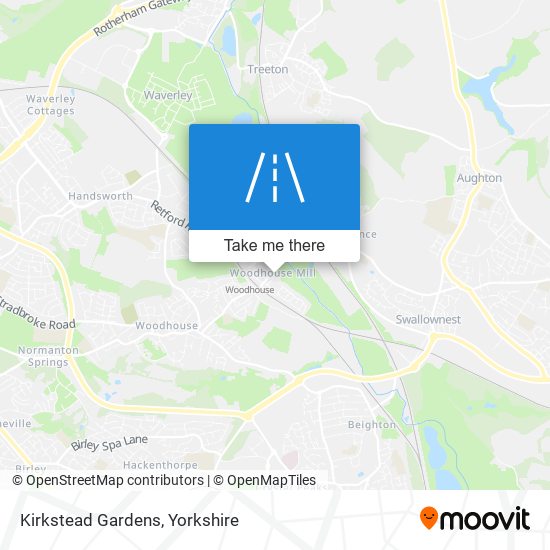 Kirkstead Gardens map
