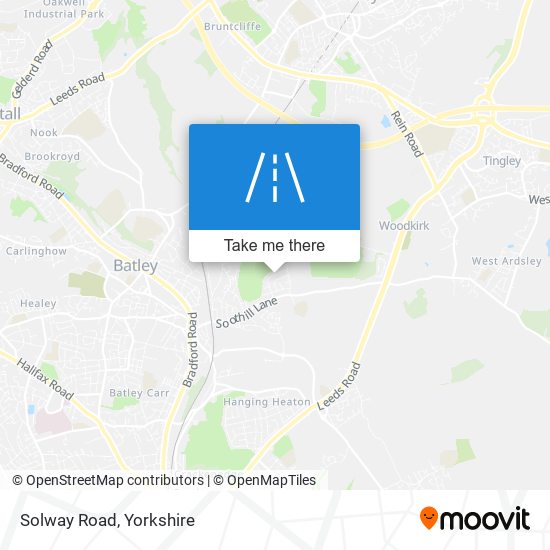 Solway Road map