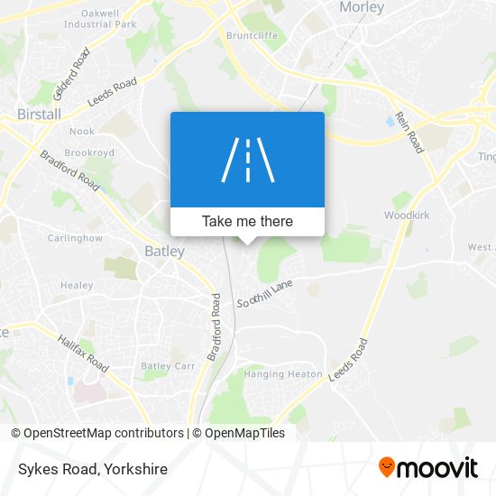 Sykes Road map