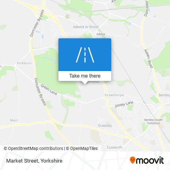 Market Street map