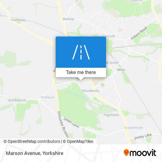 Marson Avenue map