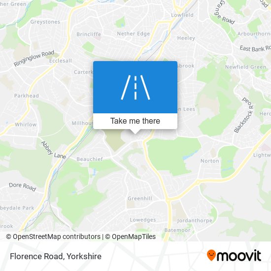 Florence Road map