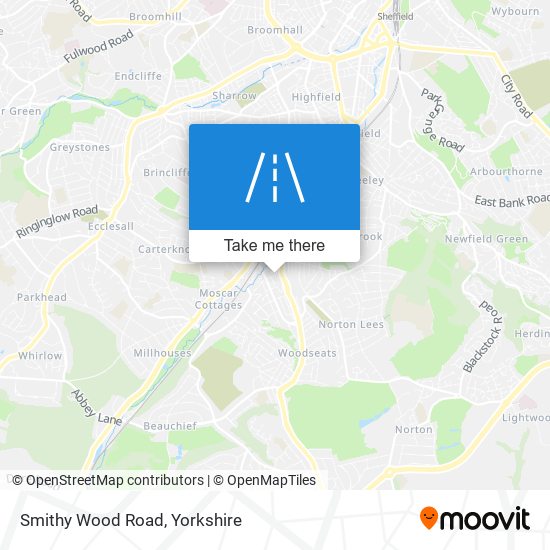 Smithy Wood Road map
