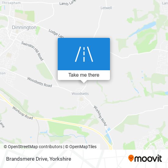 Brandsmere Drive map
