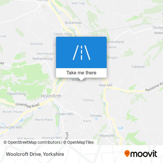 Woolcroft Drive map