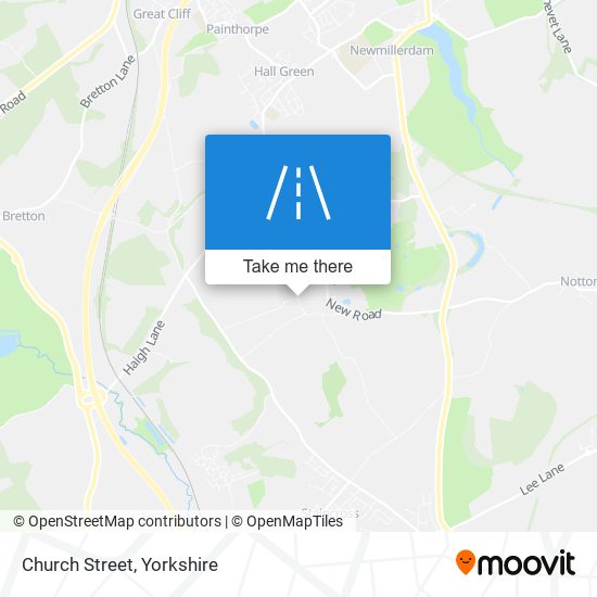 Church Street map