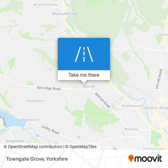 Towngate Grove map