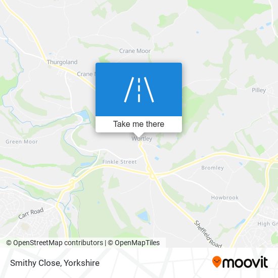 Smithy Close map