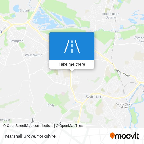 Marshall Grove map