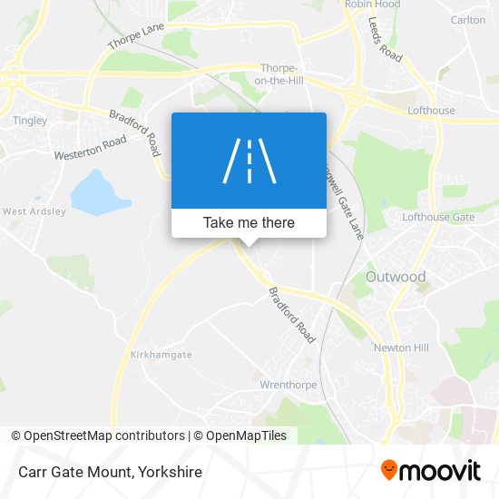 Carr Gate Mount map