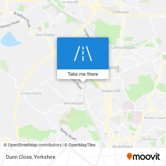 Dunn Close map