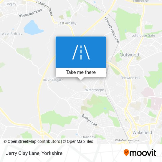 Jerry Clay Lane map