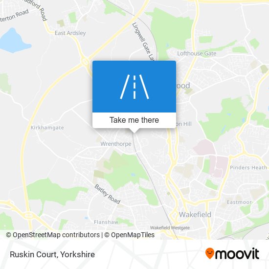 Ruskin Court map