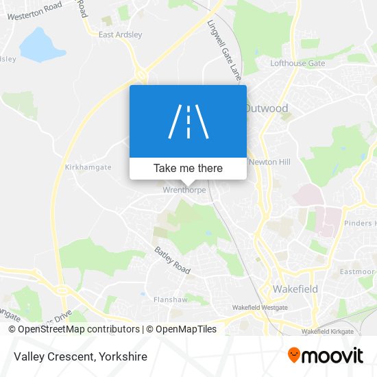 Valley Crescent map
