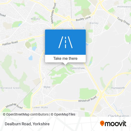 Dealburn Road map
