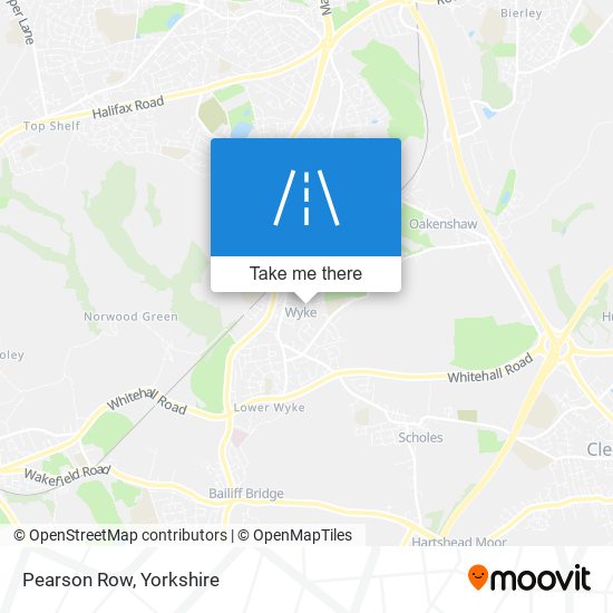 Pearson Row map