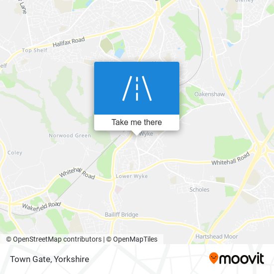 Town Gate map
