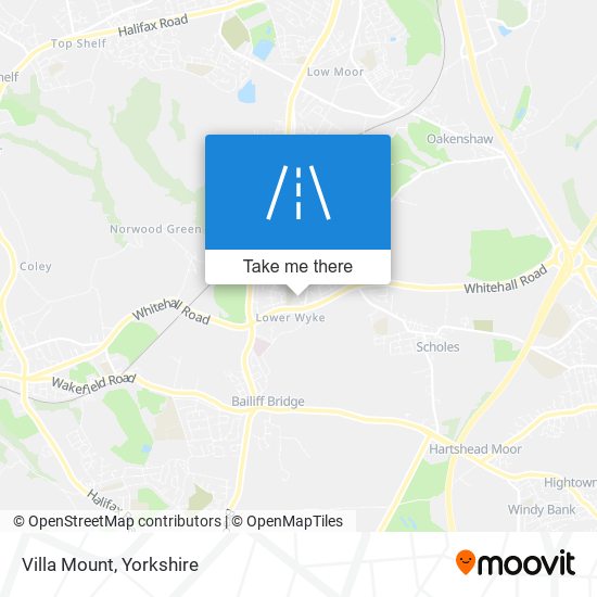 Villa Mount map
