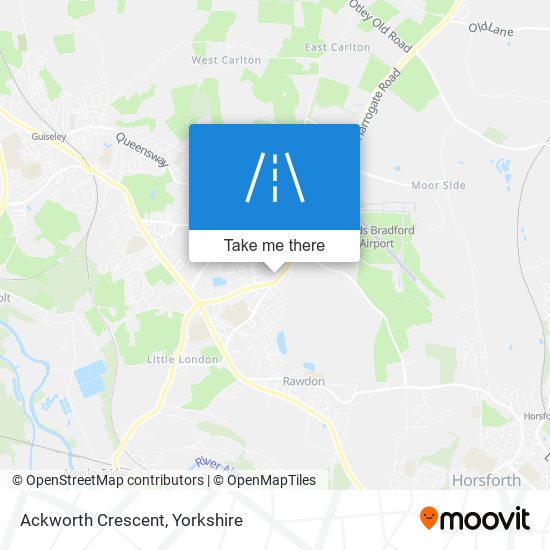Ackworth Crescent map