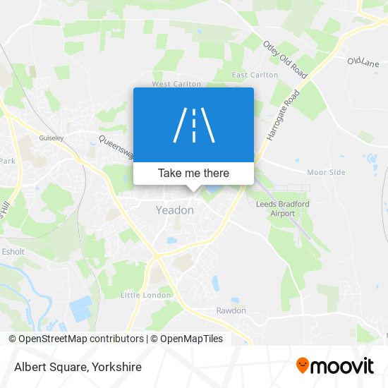 Albert Square map