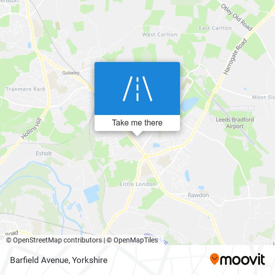 Barfield Avenue map