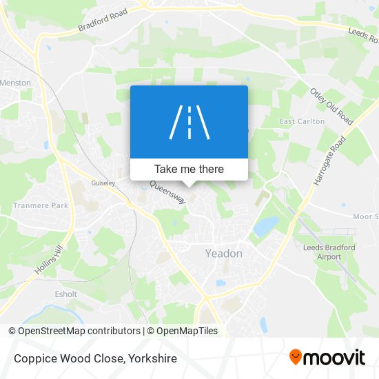 Coppice Wood Close map