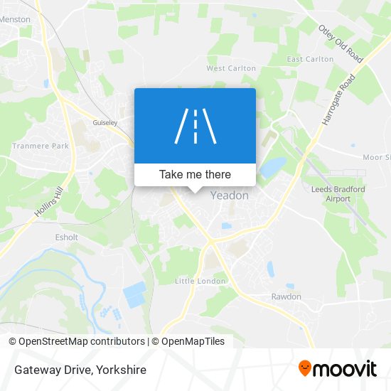 Gateway Drive map