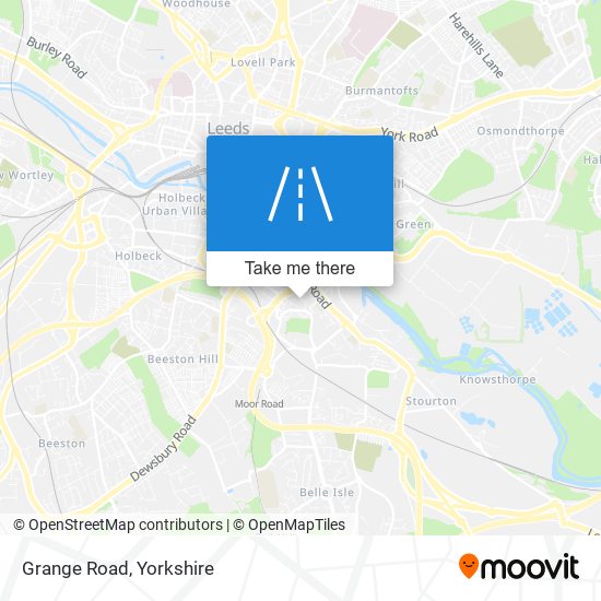 Grange Road map