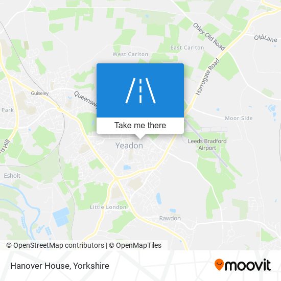 Hanover House map