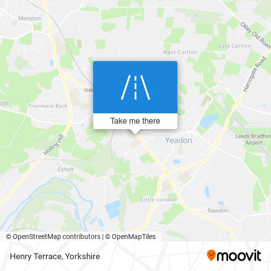 Henry Terrace map