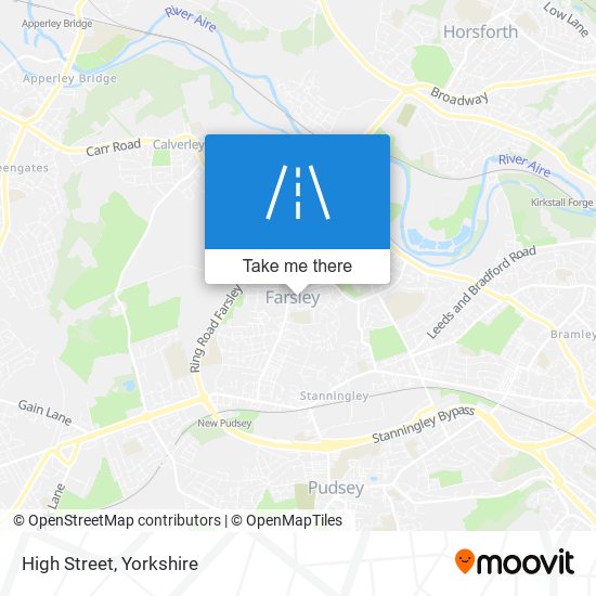 High Street map