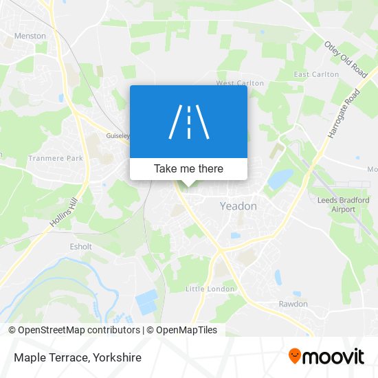 Maple Terrace map