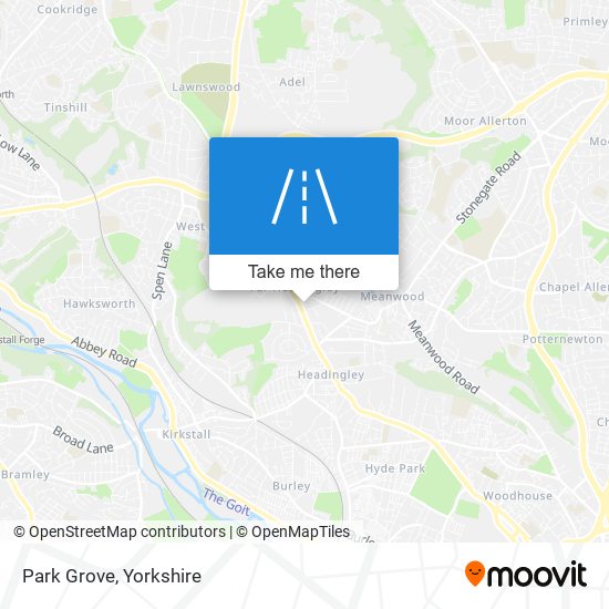 Park Grove map