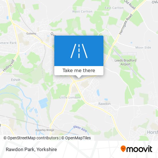 Rawdon Park map