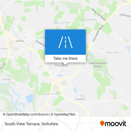 South View Terrace map