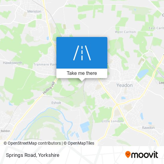 Springs Road map