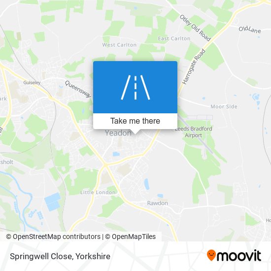Springwell Close map