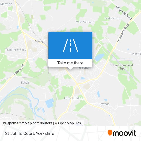 St John's Court map