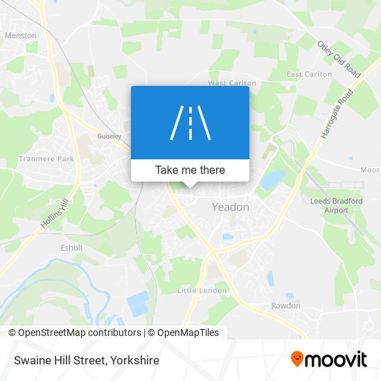 Swaine Hill Street map