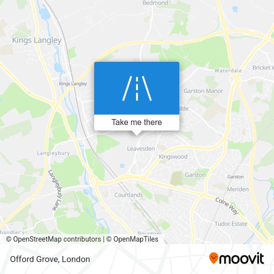 Offord Grove map