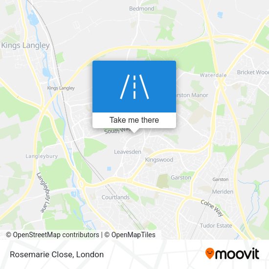 Rosemarie Close map