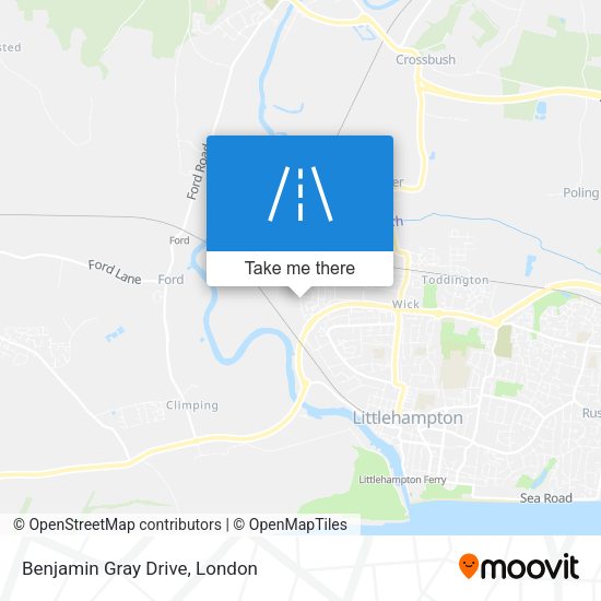Benjamin Gray Drive map