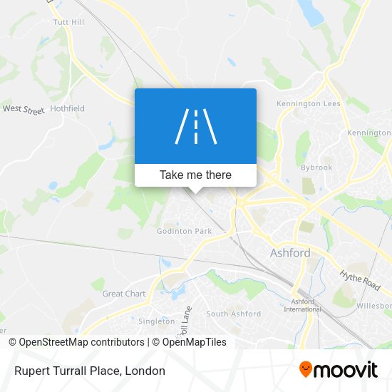 Rupert Turrall Place map