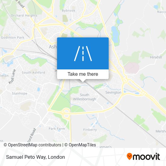 Samuel Peto Way map