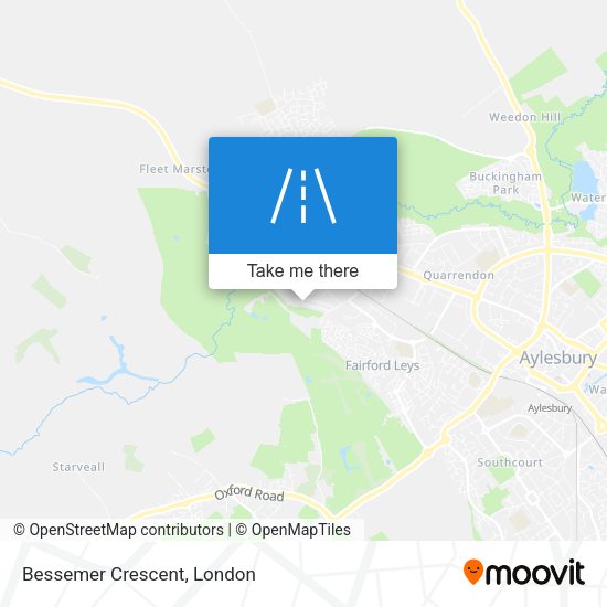 Bessemer Crescent map