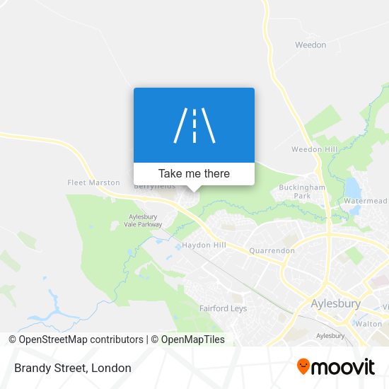 Brandy Street map