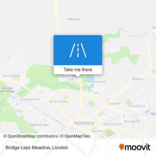 Bridge Leys Meadow map