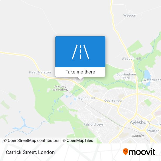 Carrick Street map