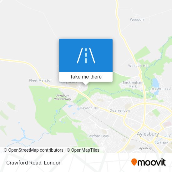 Crawford Road map